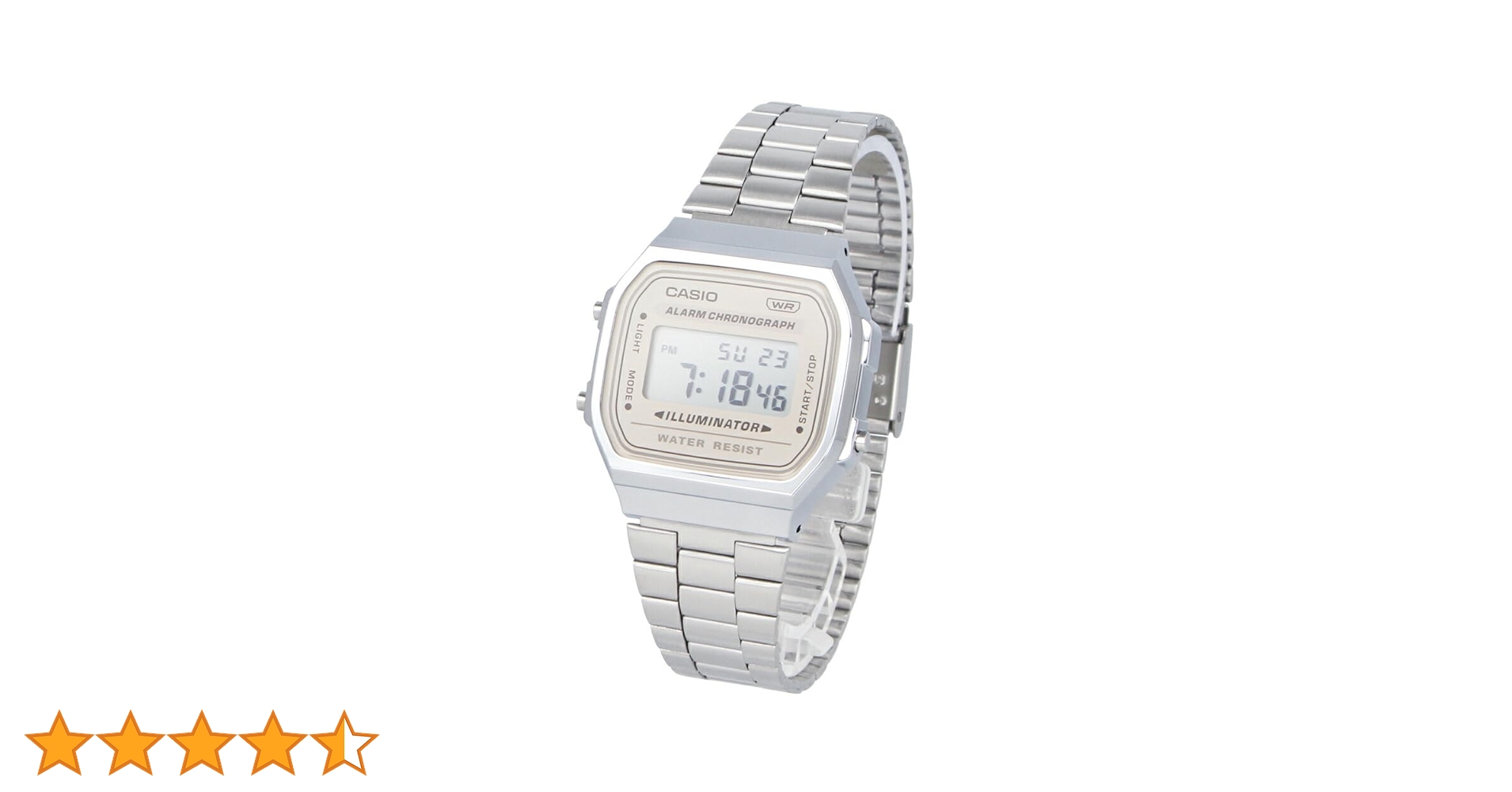 CASIO × A.P.C.デジタル腕時計　チープカシオ　シルバー CASIO × A.P.C.デジタル腕時計チープカシオシルバー